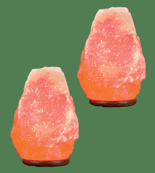 Himalayan Salt Lamp Natural Pink Extra Large 2 units (30-38 lbs each)